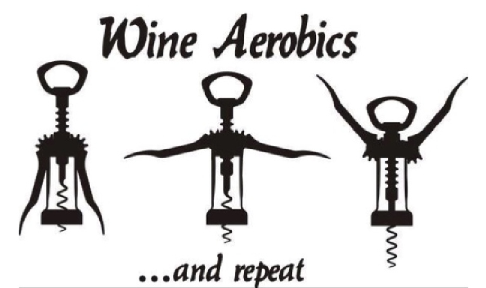 Image result for images wine lover aerobics